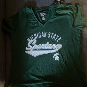 Green Michigan State Tee